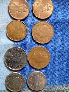 Mixed Queens And Kings Coins - Collectible Set