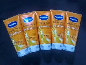 5 Pcs VASLINE Sunscreen