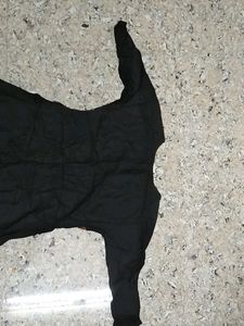 Black Festive/Party Wear Long Kurthi