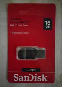 SanDisk 16GB Pen Drive 💾 – Compact &amp; Reliable ⚡