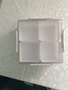 Tray Set With Lid And 4 Bowl