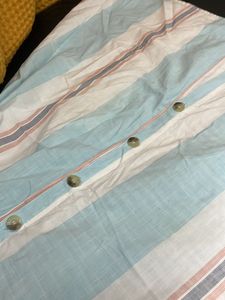 Striped Button-Down Dress