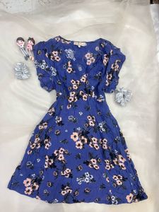 Floral Dress 💙🌸