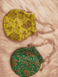 Combo Of 2 POTLI Bags