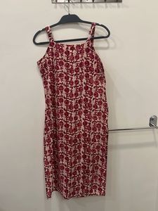 Roses Print A-line Kurta