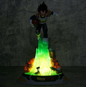 Vegeta Action Figure Statue With Light