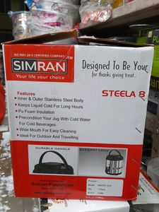 SIMRAN HOT AND COLD WATER JUG STEELA 8