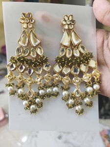 🆕 Kundan Earing