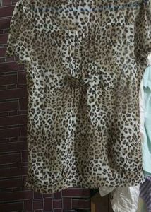 Cheetah Print Top