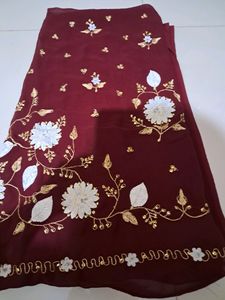 Embroidery Saree