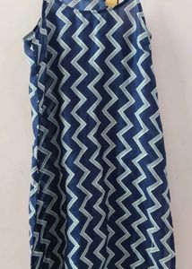Stylish Blue Print Kurta