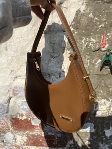 Brown sling Bag