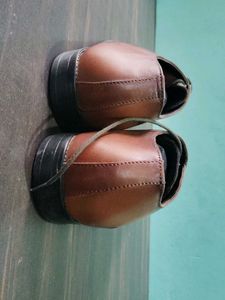 Brown Leather Formal Shoes