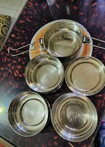 Stainless Steel 4 Tier Tiffin Box