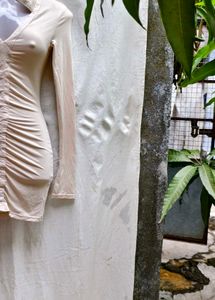 2196 SEXY CENTER RUCHED BODYCON