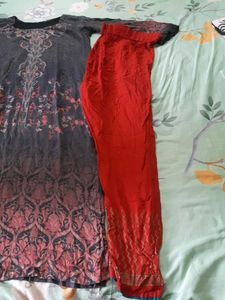 Black Kurta Set