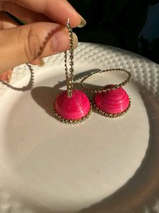 Ring Jhumka 💗💘✨, Water Resistant