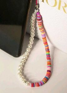 Pearl Phone Charm
