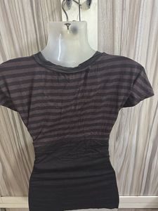 Striped V-Neck Top - Casual &amp; Stylish