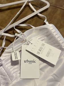 White satin top