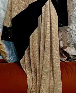 Embellished Drop Shoulder Kaftan Gown