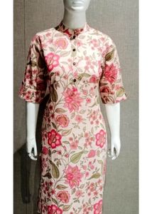 Pure Jaipuri Cotton Kantha Work Kurta
