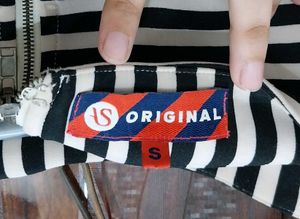 Striped Pencil Skirt