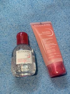 COMBO-BIODERMA Sensibio Facewash+H2O MicellarWater