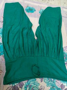 Elegant Green Woolen Kurta