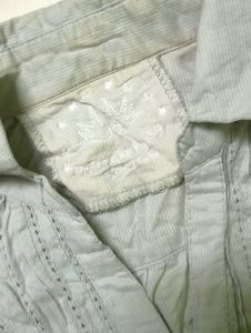 vintage pastel green shirt