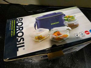 Borosil Glass Microwave Lunch Box