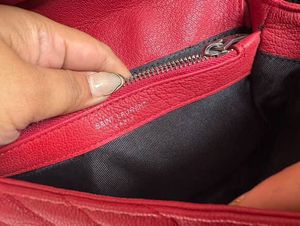 YSL Red Handbag