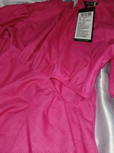 Price Drop🔥Tokyo Talkies Pink cut Out Dress