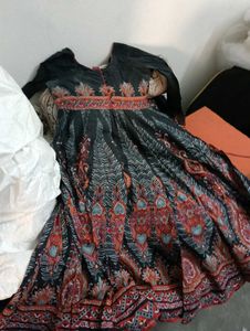 Biba Floral Print Dress