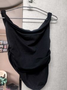 Chic Black Halter Top