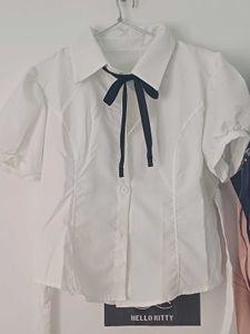 Kawaii Bow Tie Blouse