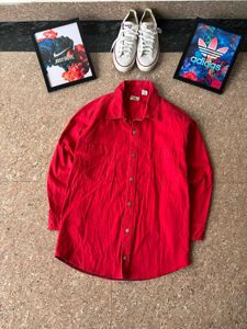 Red Long Sleeve Shirt