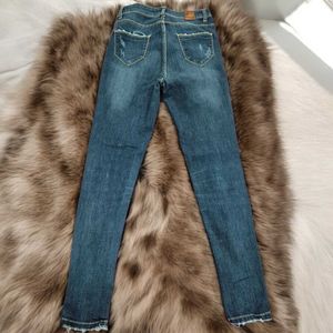 Distressed Denim Jeans