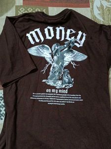 Graphic Print baggy T-Shirt