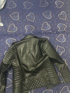 Leather Jacket Mens Medium size