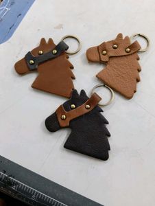 Horse Head Keychain