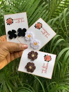 Flower Crochet Earrings