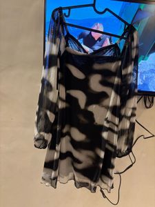 Xxl Chic Tie-Dye Mini Dress