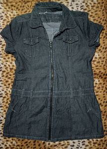 Black Jean Top/Dress