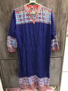 Navy blue kurta