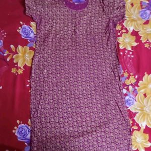 Combo Of 2 Kurti And 1 Patiyala Pant
