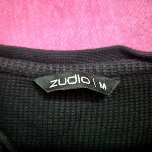 Cute BLACK Streachable Crop Top