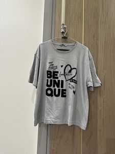 Graphic Print Oversized Tee