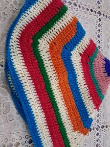 Colorful Crochet Rug