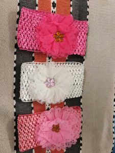 Baby Girl Hair Bands With Big Flowers